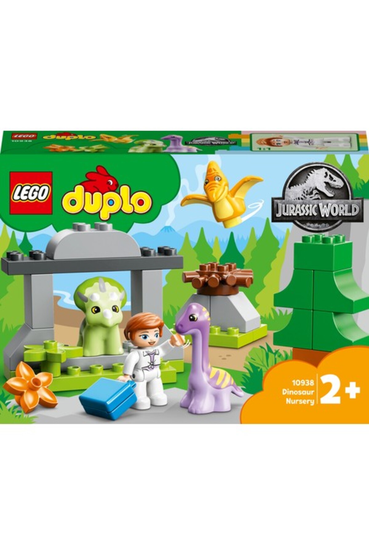 LEGO 10938 ® Duplo® Jurassic World Dinozor Yuvası 27 Parça +2 Yaş fotoğrafı 3 (önizleme)