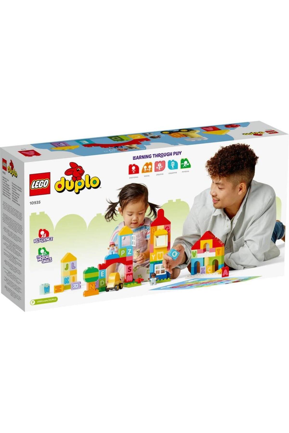 LEGO ® DUPLO® Classic Alfabe Kasabası 10935 - Okul Öncesi için Eğitici Oyuncak Yapım Seti (87 Parça) fotoğrafı 2 (önizleme)