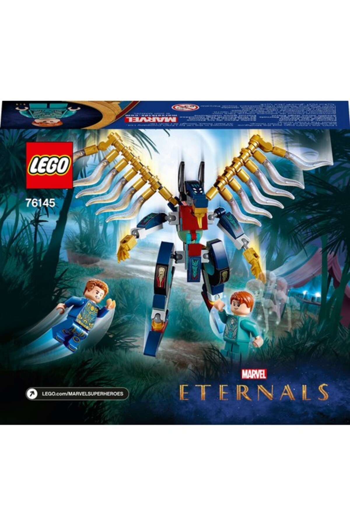 فوق قهرمانان ۷۶۱۴۵ حمله هوایی ابدی‌ها