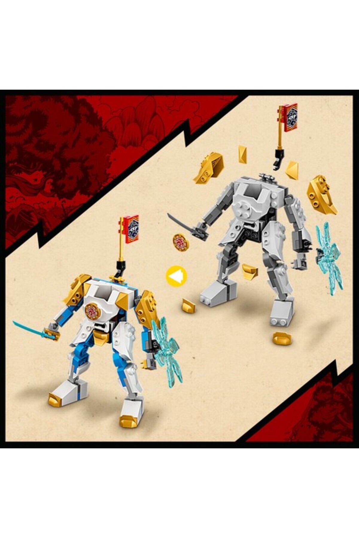 LEGO Ninjago 71761 Zane's Power Up Mech EVO fotoğrafı 4 (önizleme)