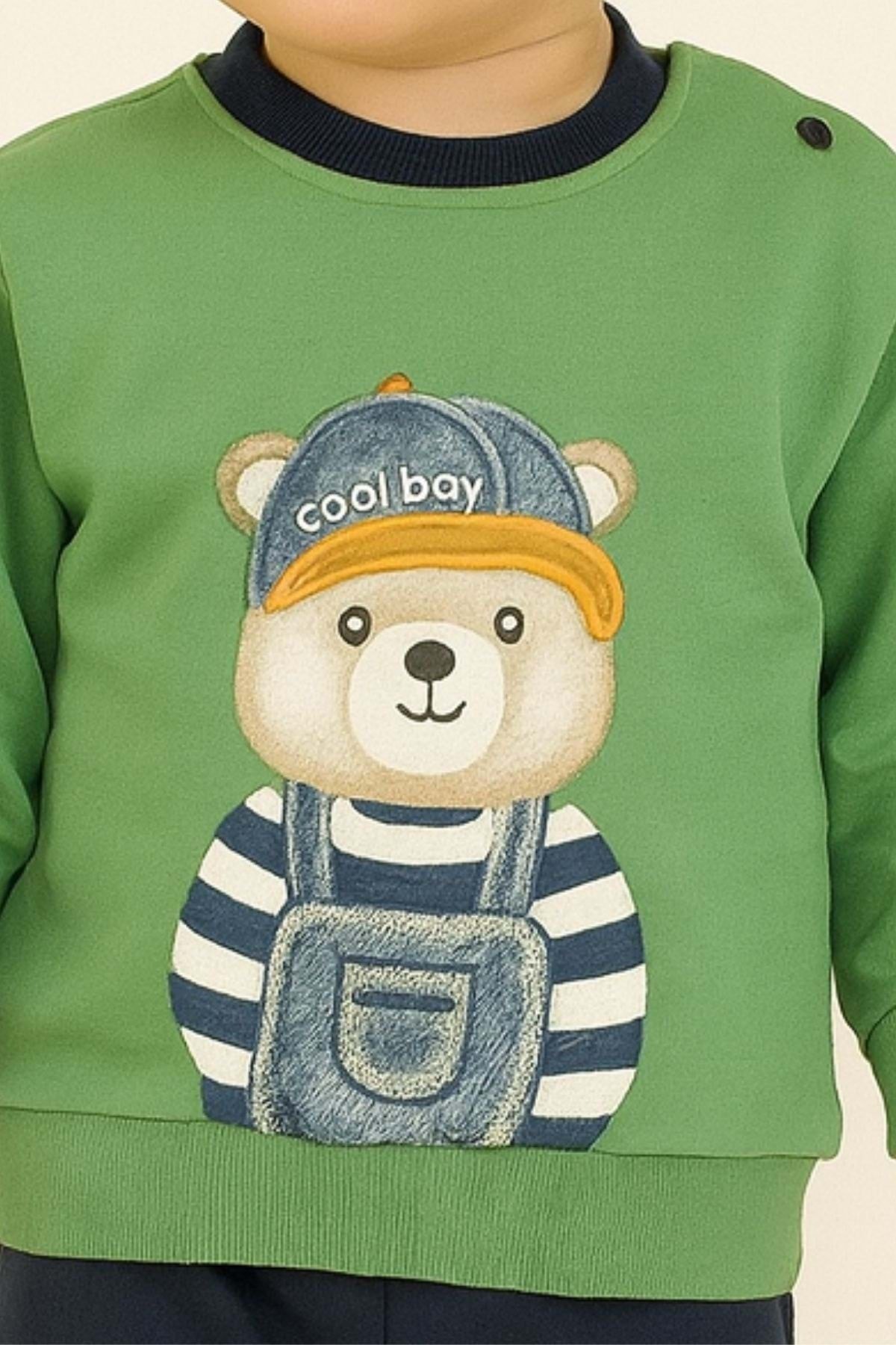 ww waka waka kids store Erkek Çocuk Sweatshirt ve Eşofman Altı Takım fotoğrafı 3 (önizleme)