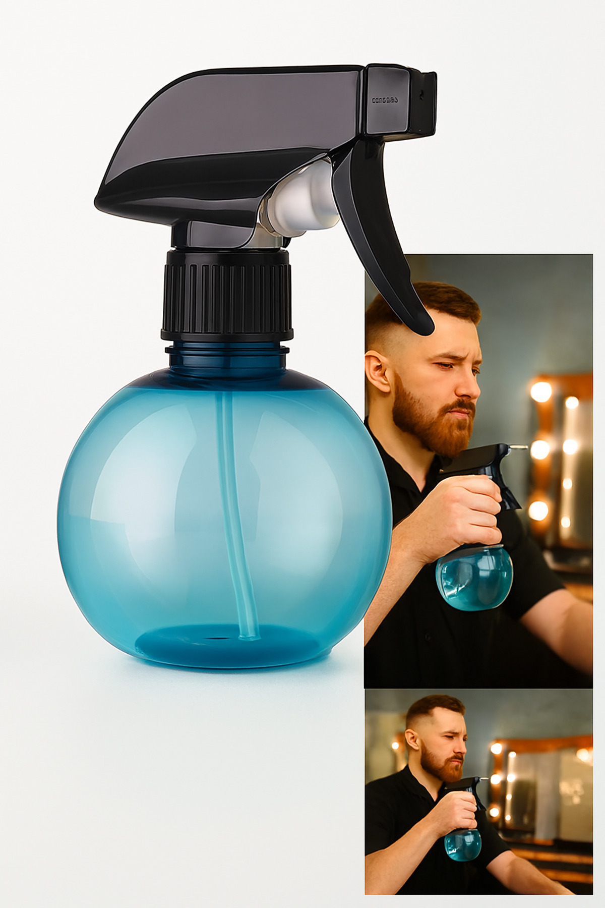 Transformacion Kuaför Sprey Şişesi 250 ml Profesyonel Sprey Şişe – Su, Dezenfektan, Saç Ürünü İçin 720083