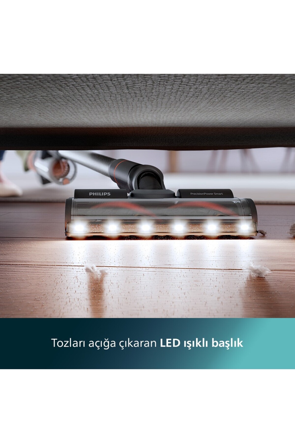 Philips Turbo Akıllı Başlıklı Dijital Ekranlı Ultra Islak&kuru Premium Dikey Süpürge, Lmbdr Hediye