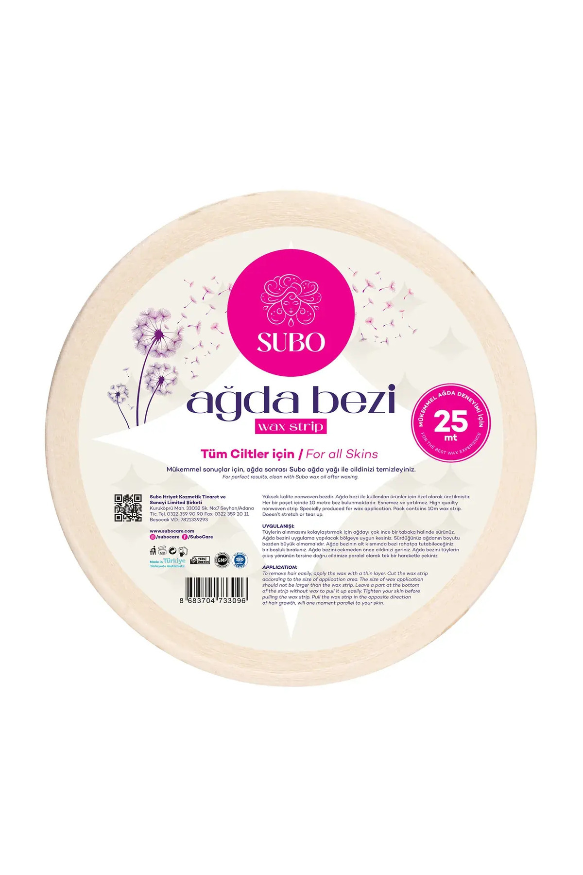 Subo AĞDA BEZİ RULO 25 mt