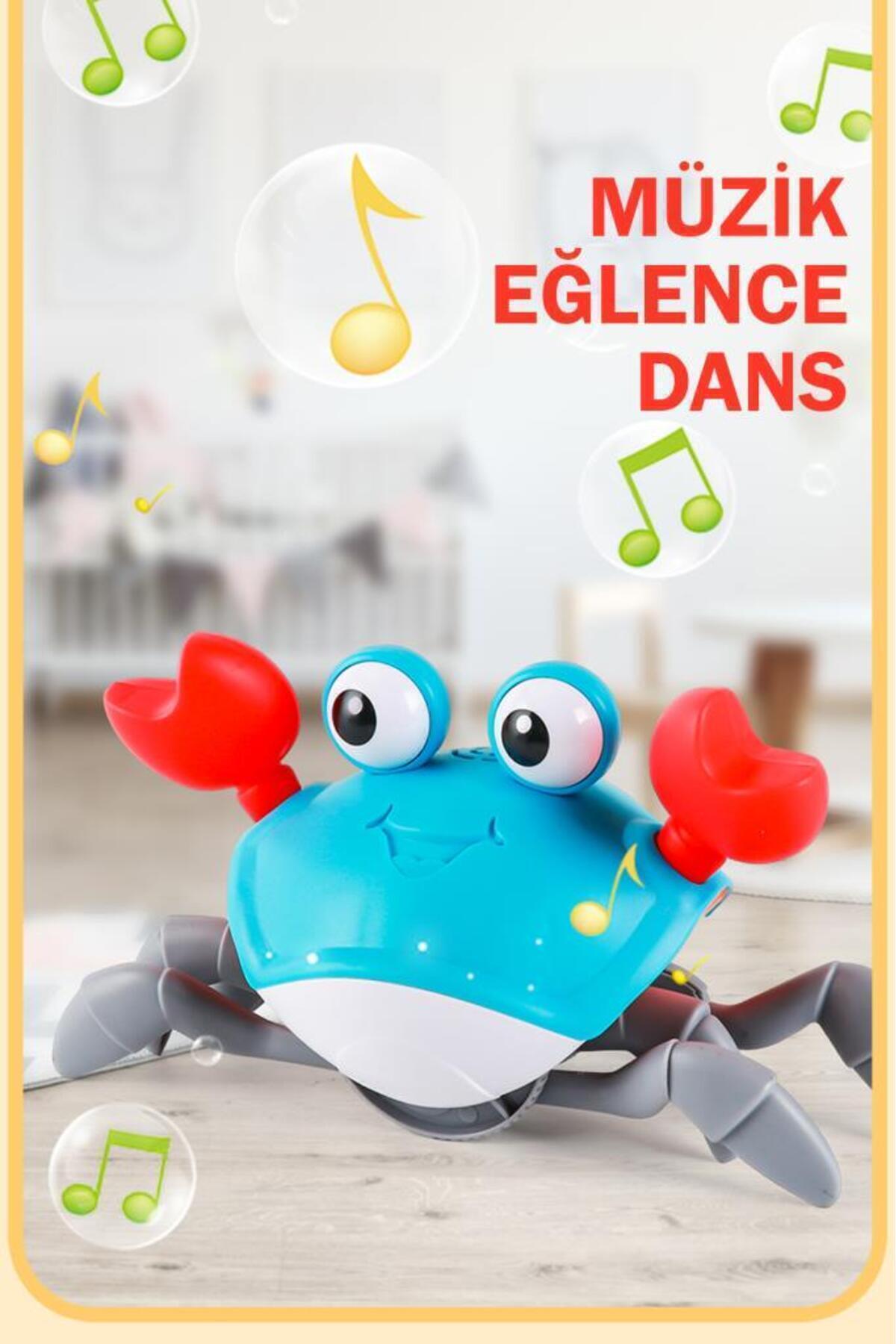 Tıfıl Toys Işıklı Müzikli Pembe Uzaktan Kumandalı Fonksiyonel Yan Yürüyen Çılgın Sevimli Yengeç - 6721E fotoğrafı 7 (önizleme)