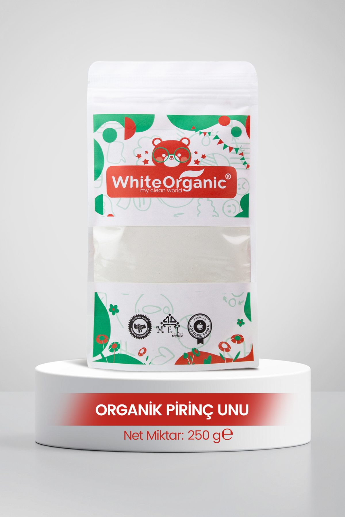 White Organic Bebek İrmiği+Pirinç Unu+Tam Buğday Unu+ Bebek Tarhanası+Organik Bebek Ek Gıda Seti fotoğrafı 6 (önizleme)