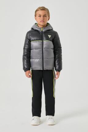 Guess BG Store Erkek Çocuk Gri Mont