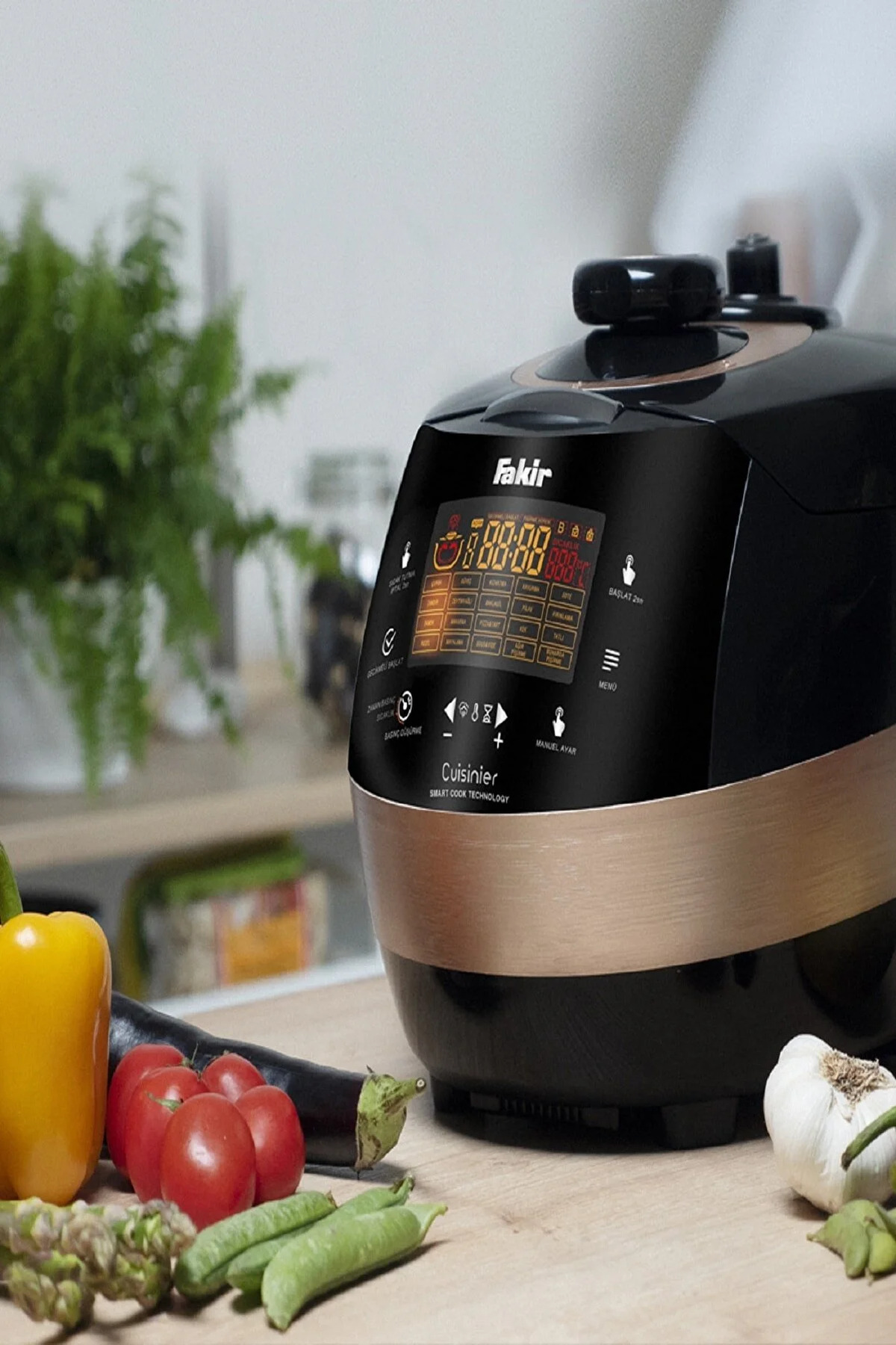 Fakir All In One Buharlı Pişirici 1300 W fotoğrafı 2 (önizleme)