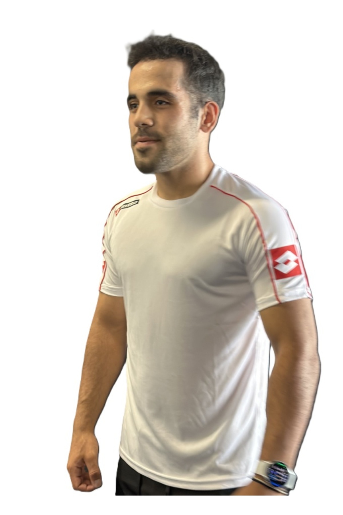 تي شيرت رجالي أبيض من جو تي أنت بل R8928