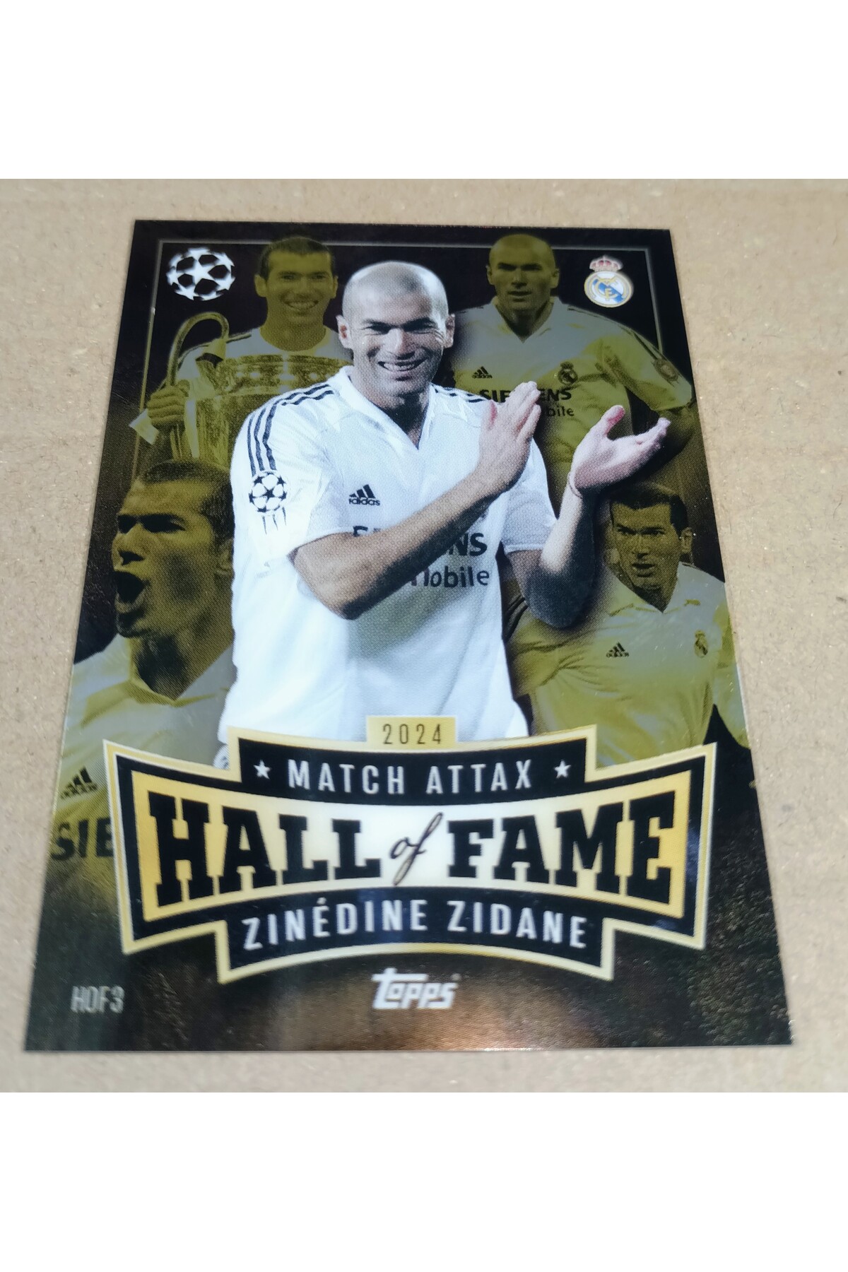 Topps MATCH ATTAX * SIE HALL FAME ZINEDINE ZIDANE - Fiyatı, Yorumları