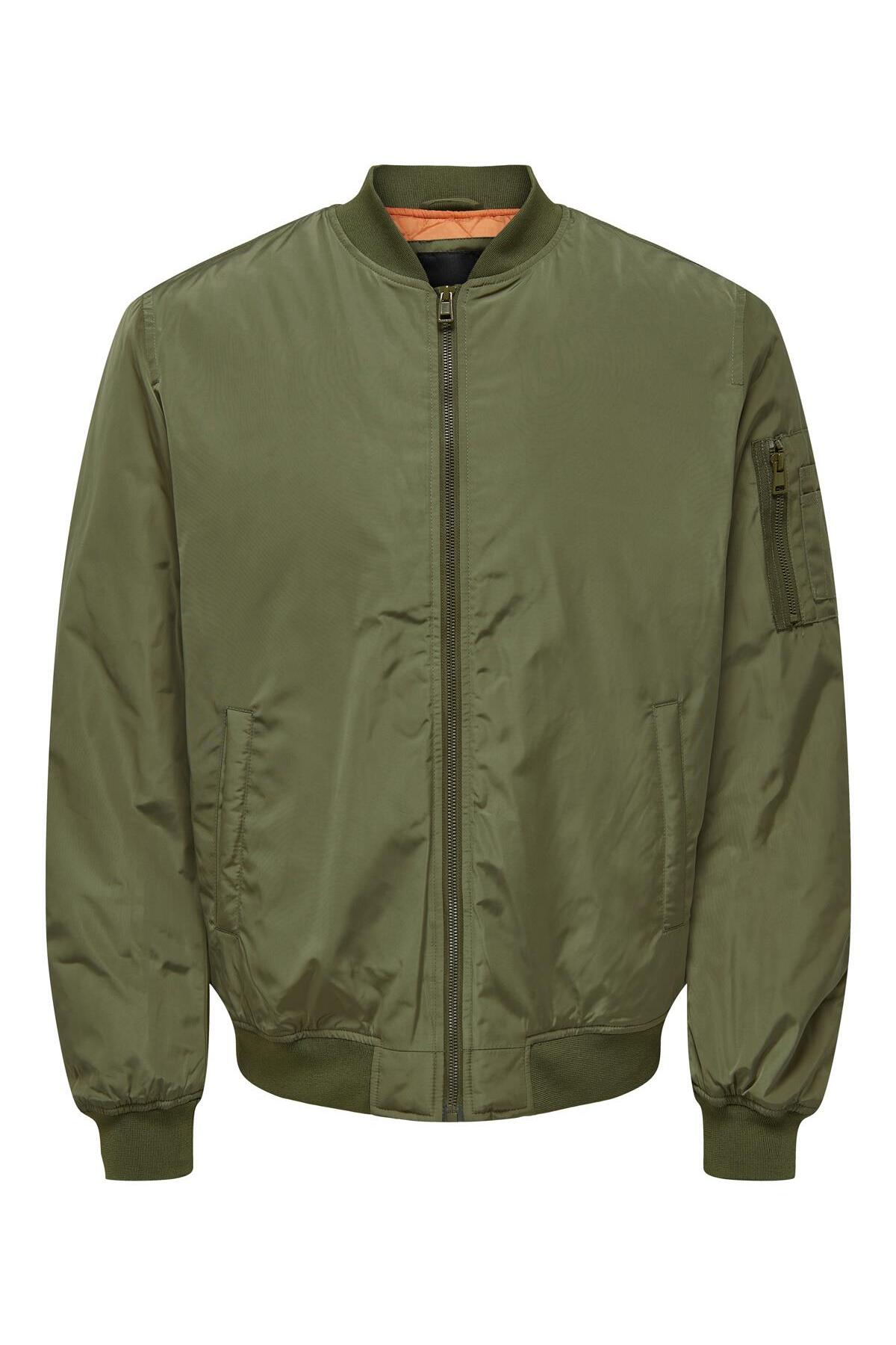 ONSJOSHUA BOMBER OTW NOOS — مشکی 24YW21000069 — تصویر 2 از 4
