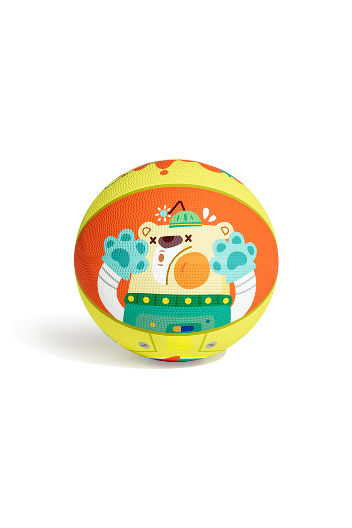 بسکتبال کودکان سایز ۵ - جنگجوی خرس