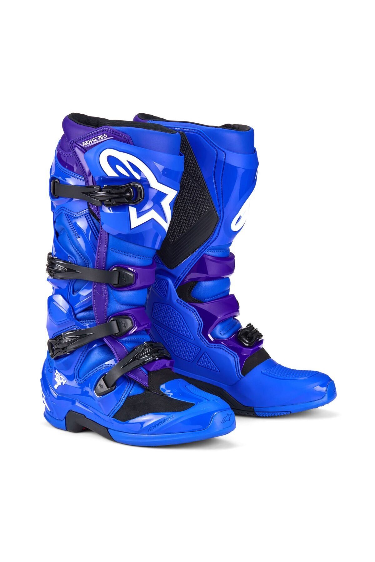 Alpinestars TECH 7 Kros Motosiklet Botu Mavi