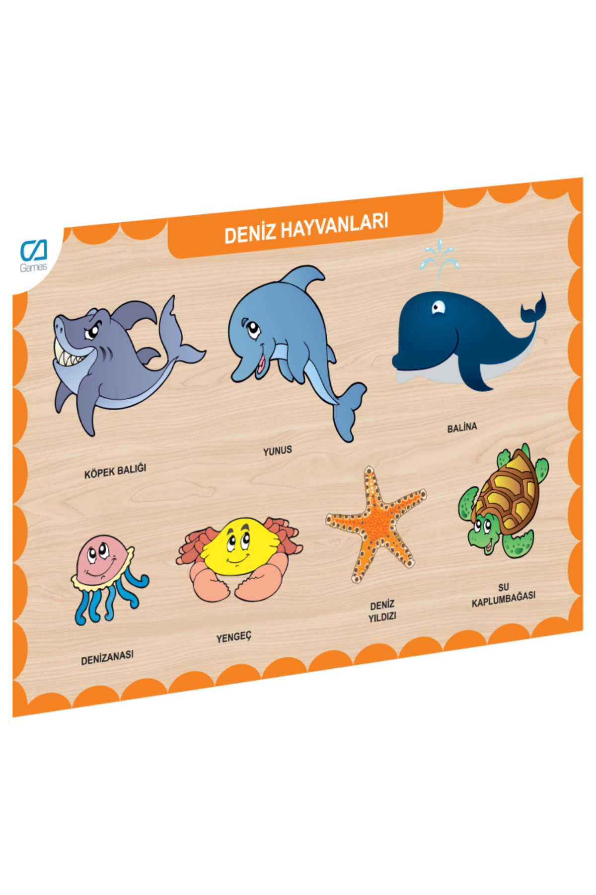 Caahs-3212 ca games wooden sea animals find-plug
