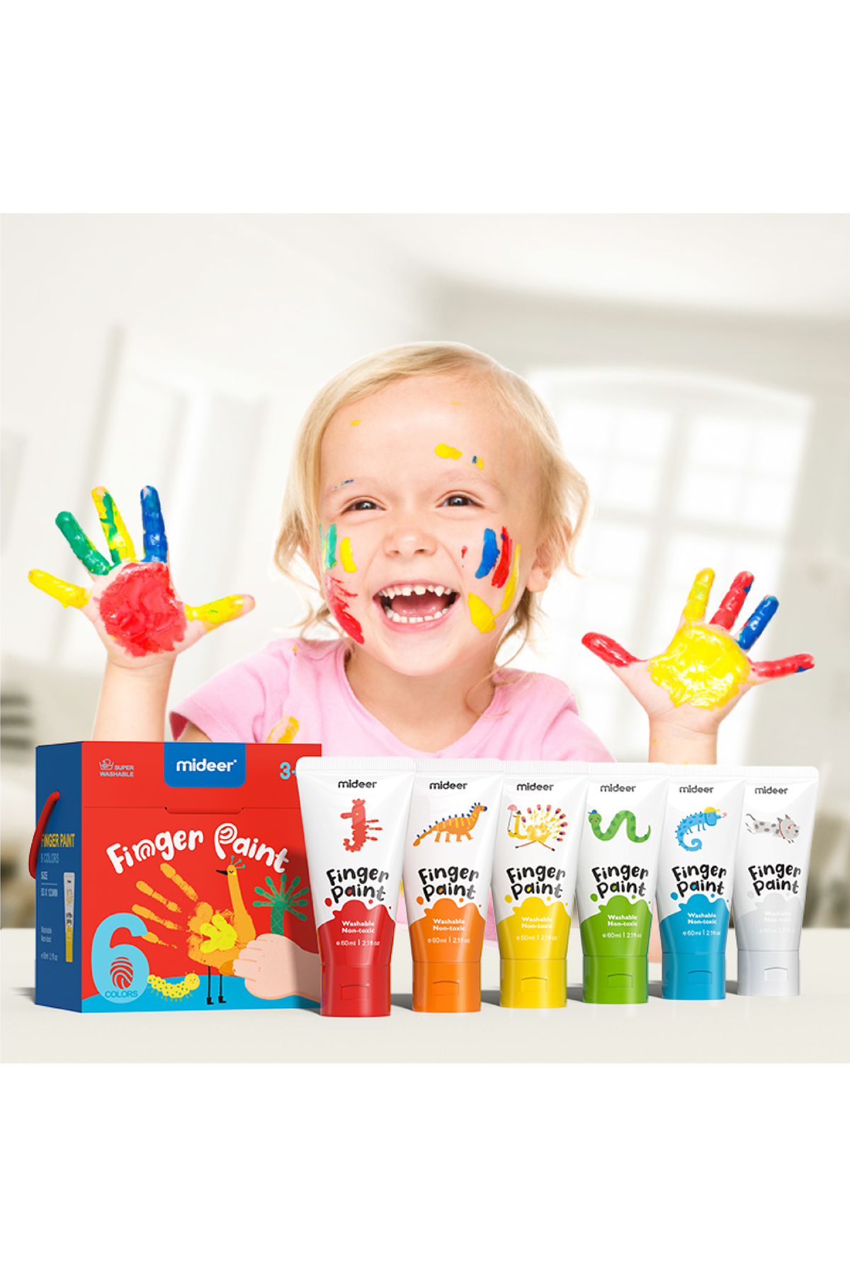 رنگ انگشتی – ۸ رنگ