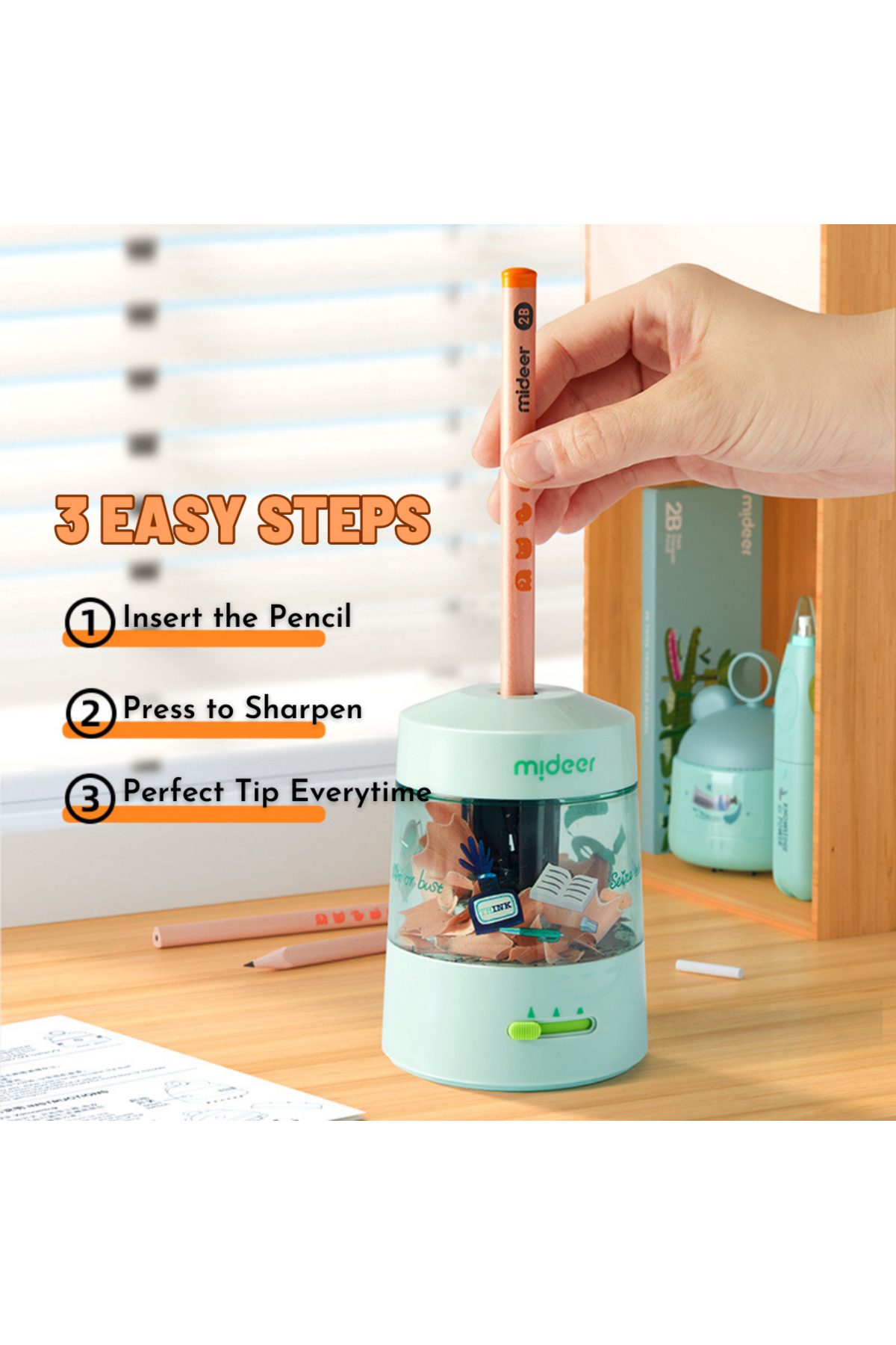 مجموعه لوازمالتحریر برقی – سبز اسطوخودوس