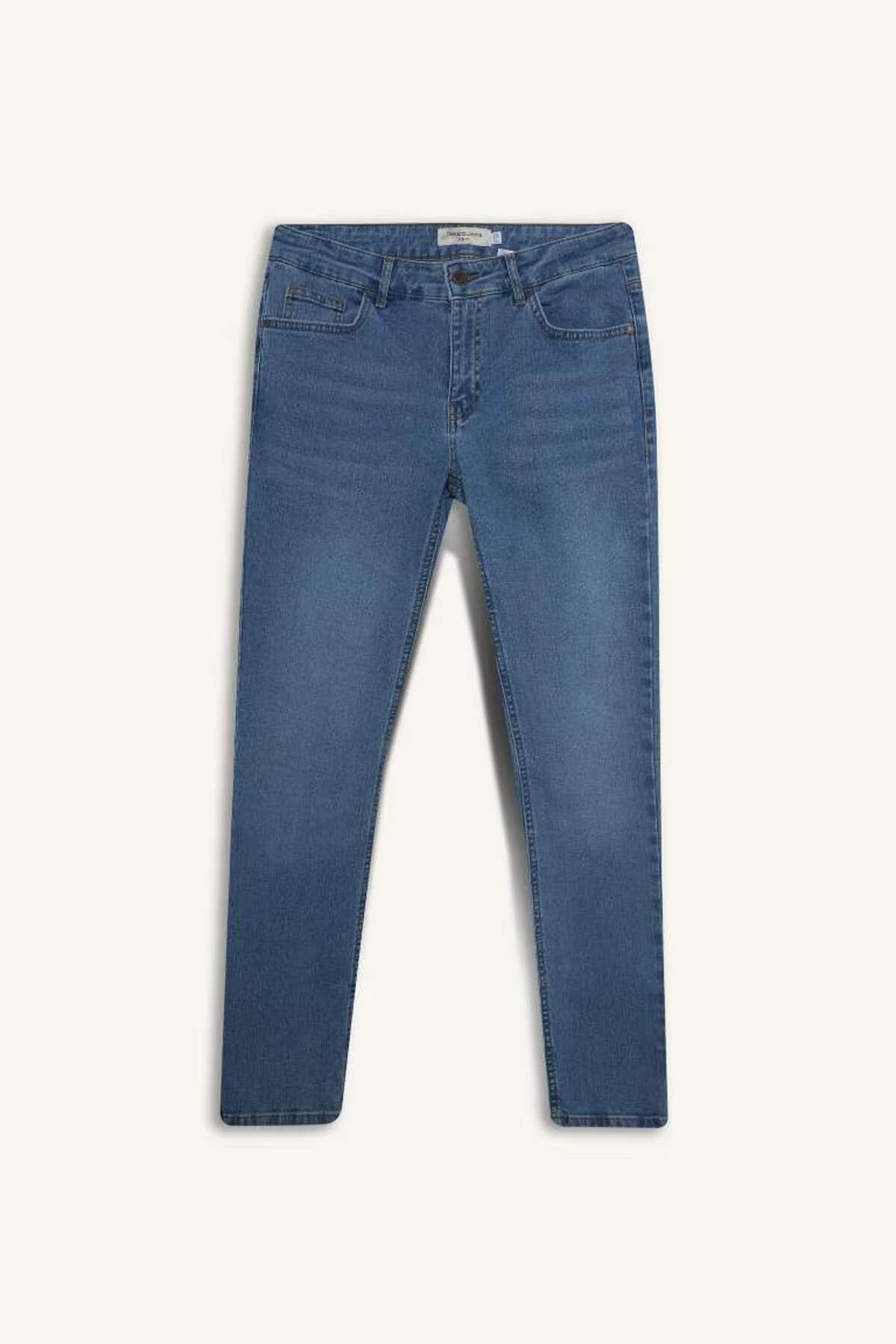 Defacto  Pedro Slim Fit Mavi Erkek Jean Pantolon F2971AX/NM28