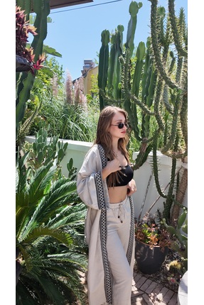 Elif İkili takım Keten