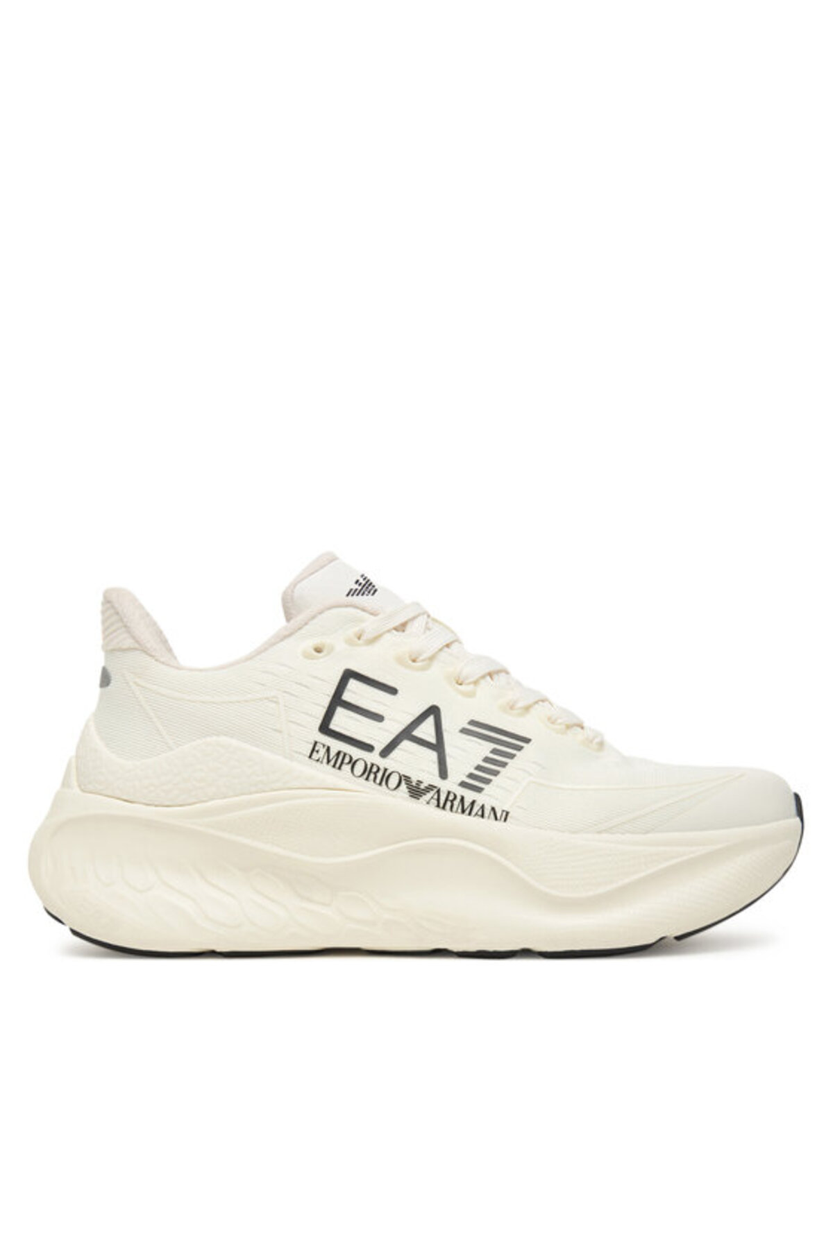  کفش کتانی مردانه راحت و تنفس‌پذیر با کفی بلند و رویه سفید X8X245 XK442-MZ212