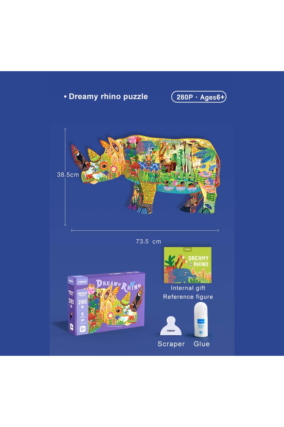 پازل کرگدن رؤیایی – ۲۸۰ تکه