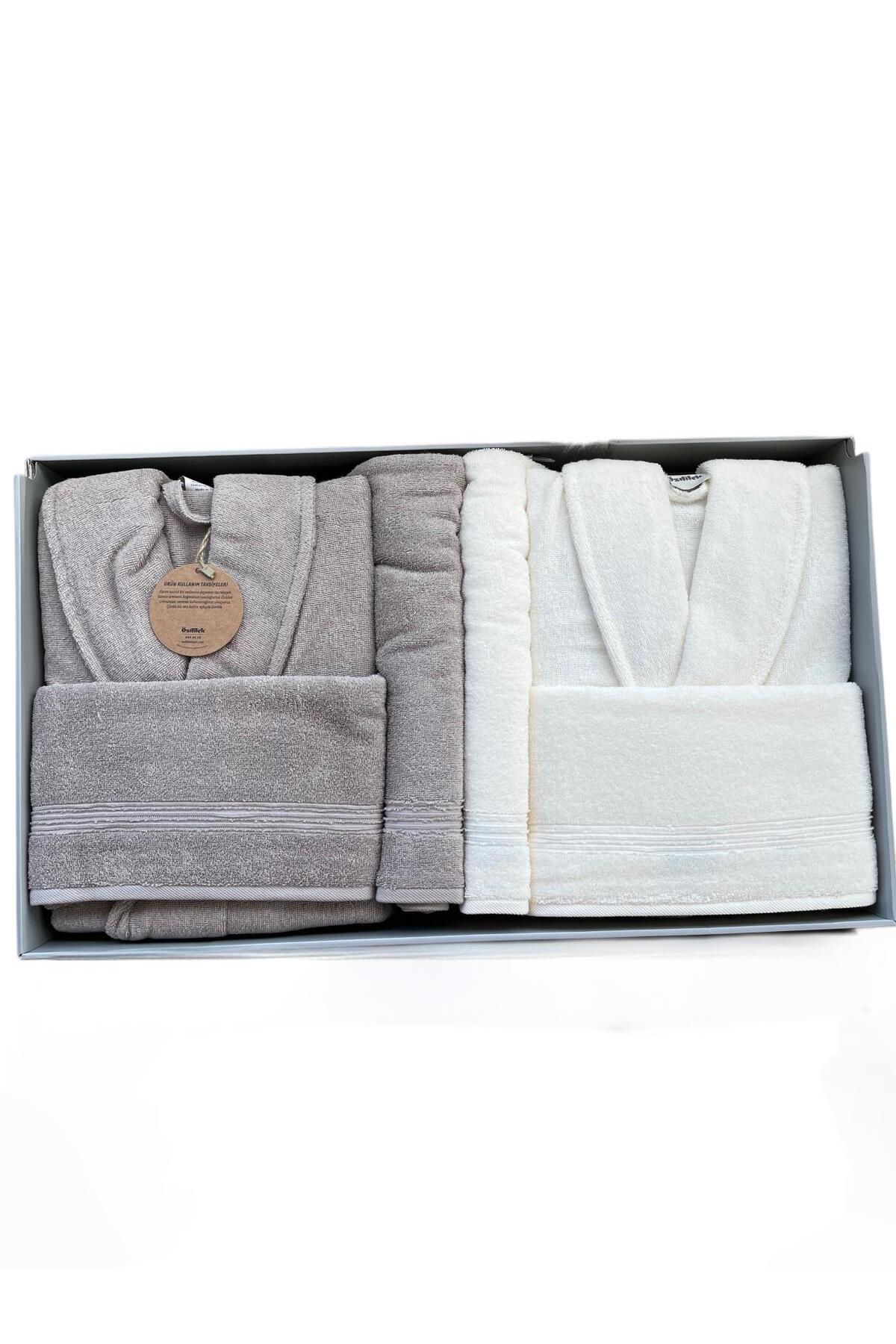  سرویس خانوادگی 6 تکه بهرهانه آلور خاکستری/سفید