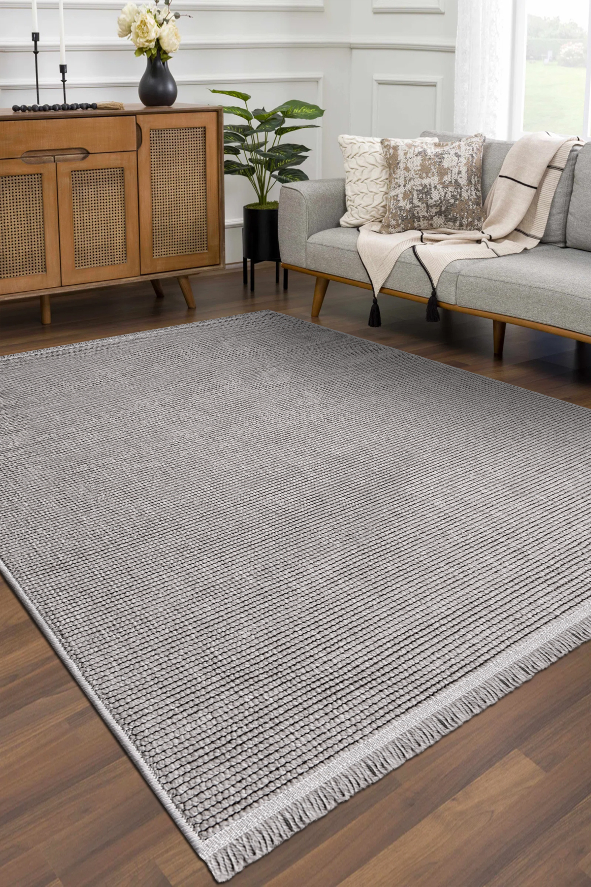 Ecolle Modern Carpet | Durable, Soft Textured, Woven Base, Dustproof