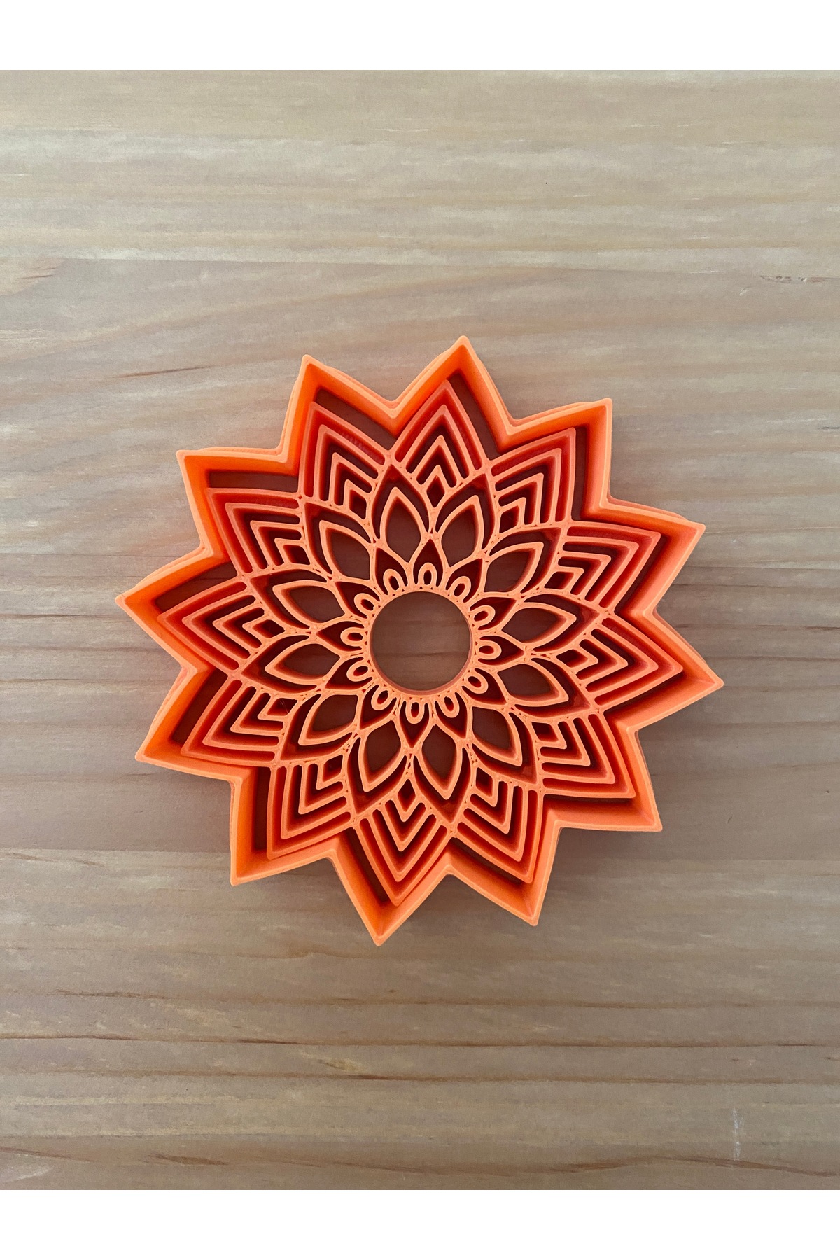 Mandala Mold and Stamp 1 - 9 cm