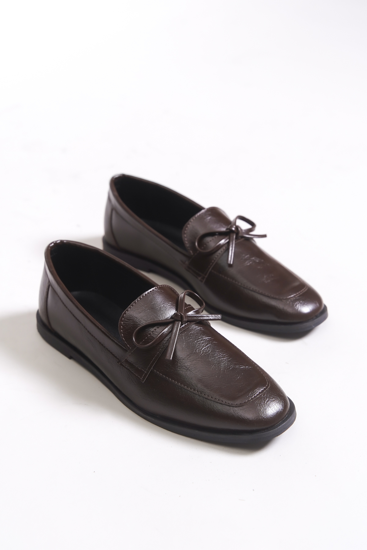 Riccon  Kadın Babet 001295Babet Kahverengi Cilt - Görsel 5