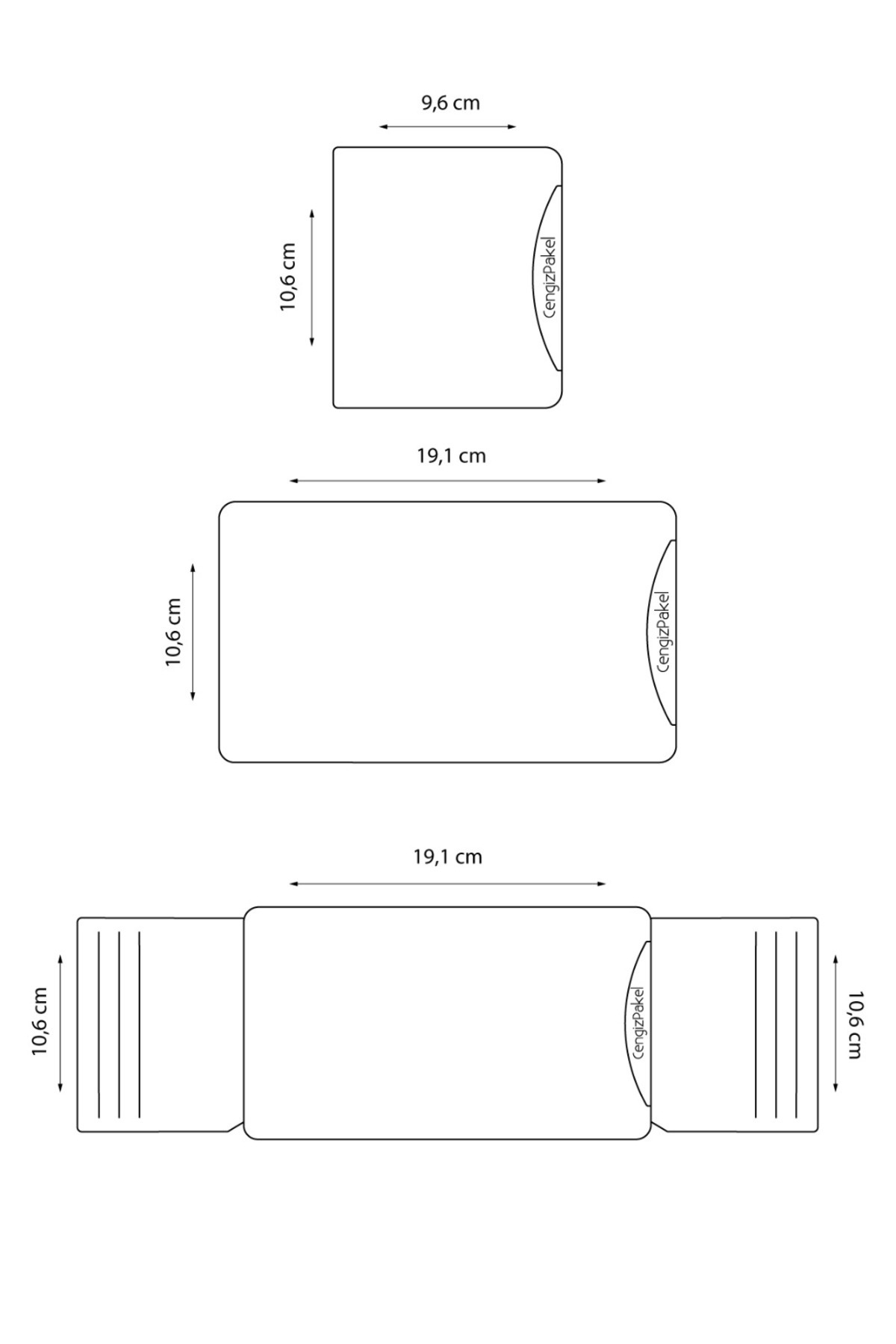 Cengiz Pakel  Cengiz Pakel Siyah/Parlement Hakiki Deri Erkek Cüzdan – Çok Kartlı Minimal Model - Görsel 4