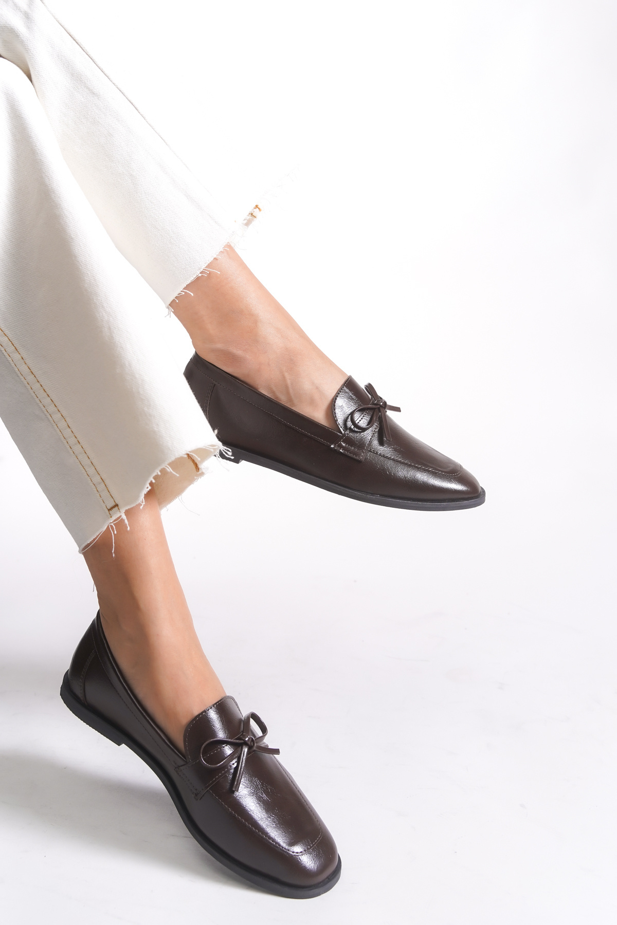 Riccon  Kadın Babet 001295Babet Kahverengi Cilt - Görsel 3