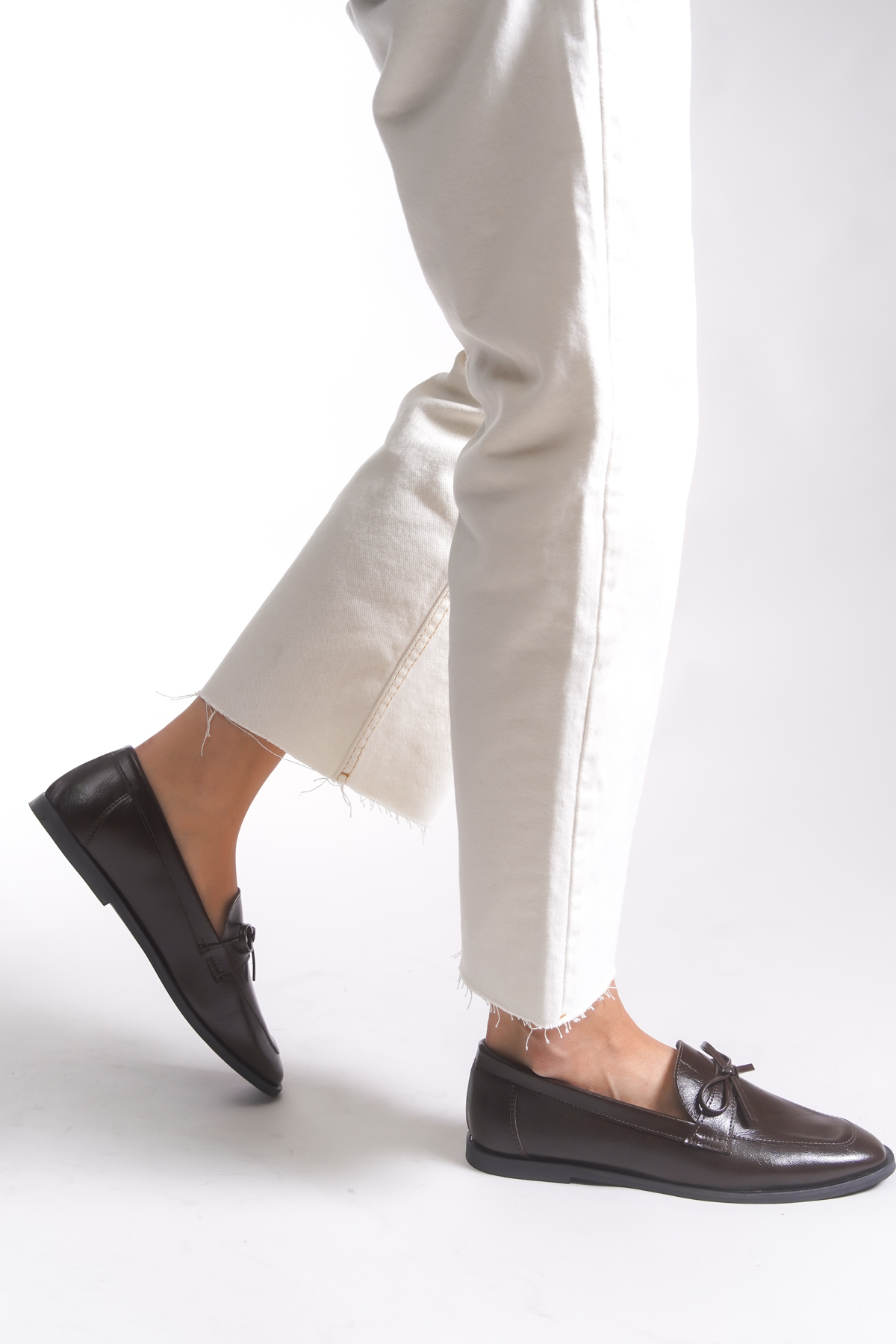 Riccon  Kadın Babet 001295Babet Kahverengi Cilt - Görsel 4