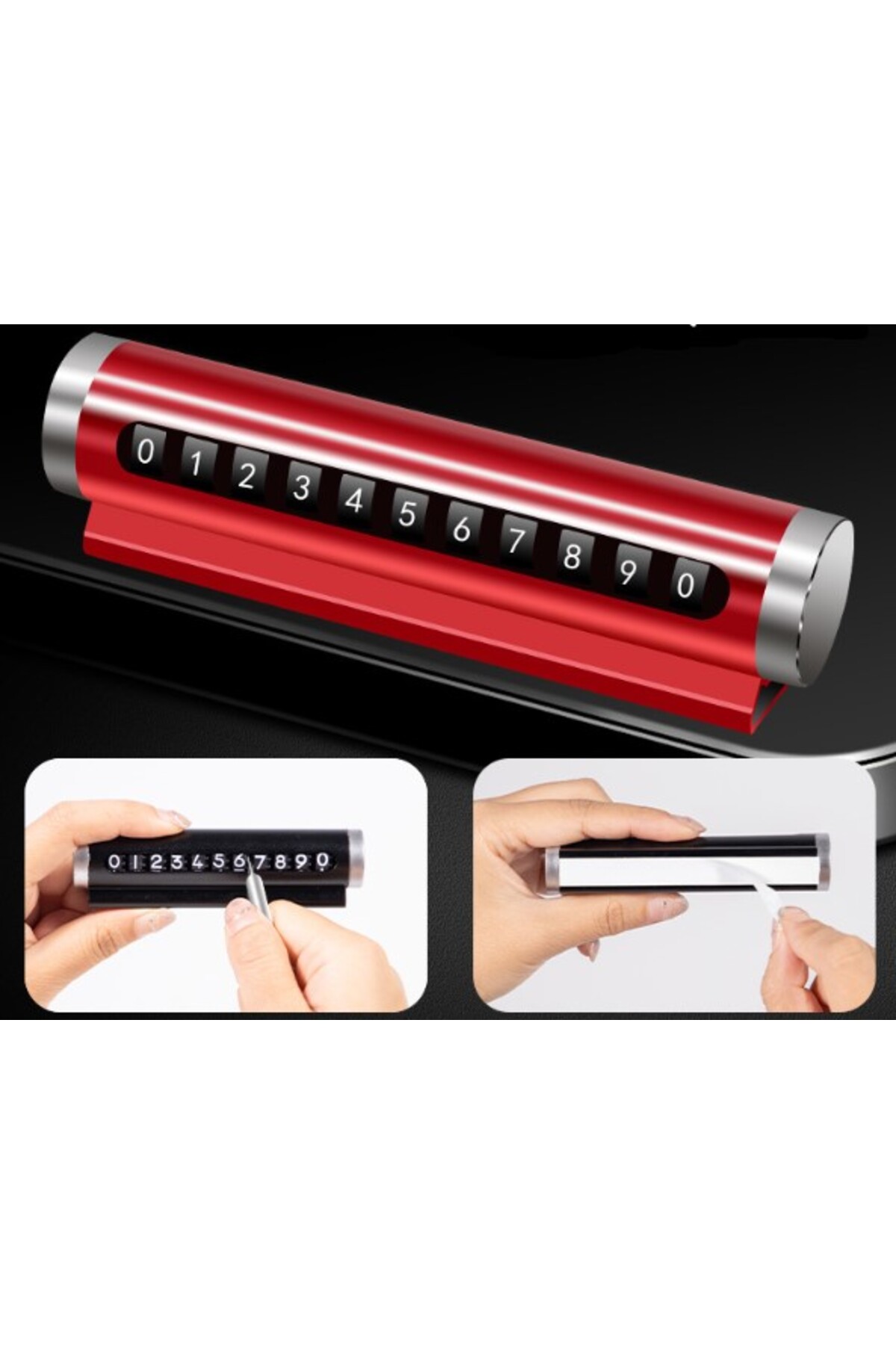 شماره‌زن سیلندری تورپدو قابل تنظیم Nessiworld مدل Flip-Over با سرپوش