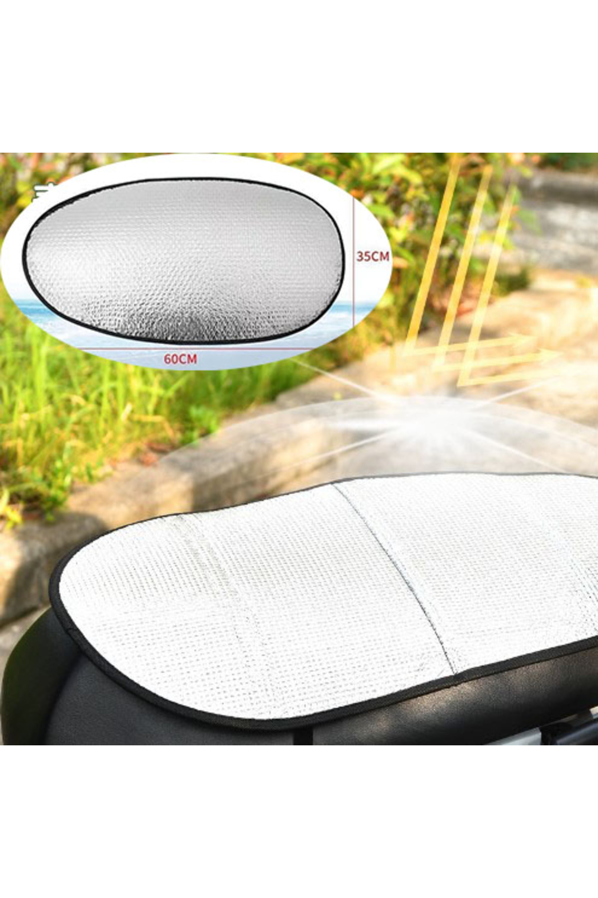 سایبان آفتاب صندلی موتورسیکلت نسسورلد ضدآب