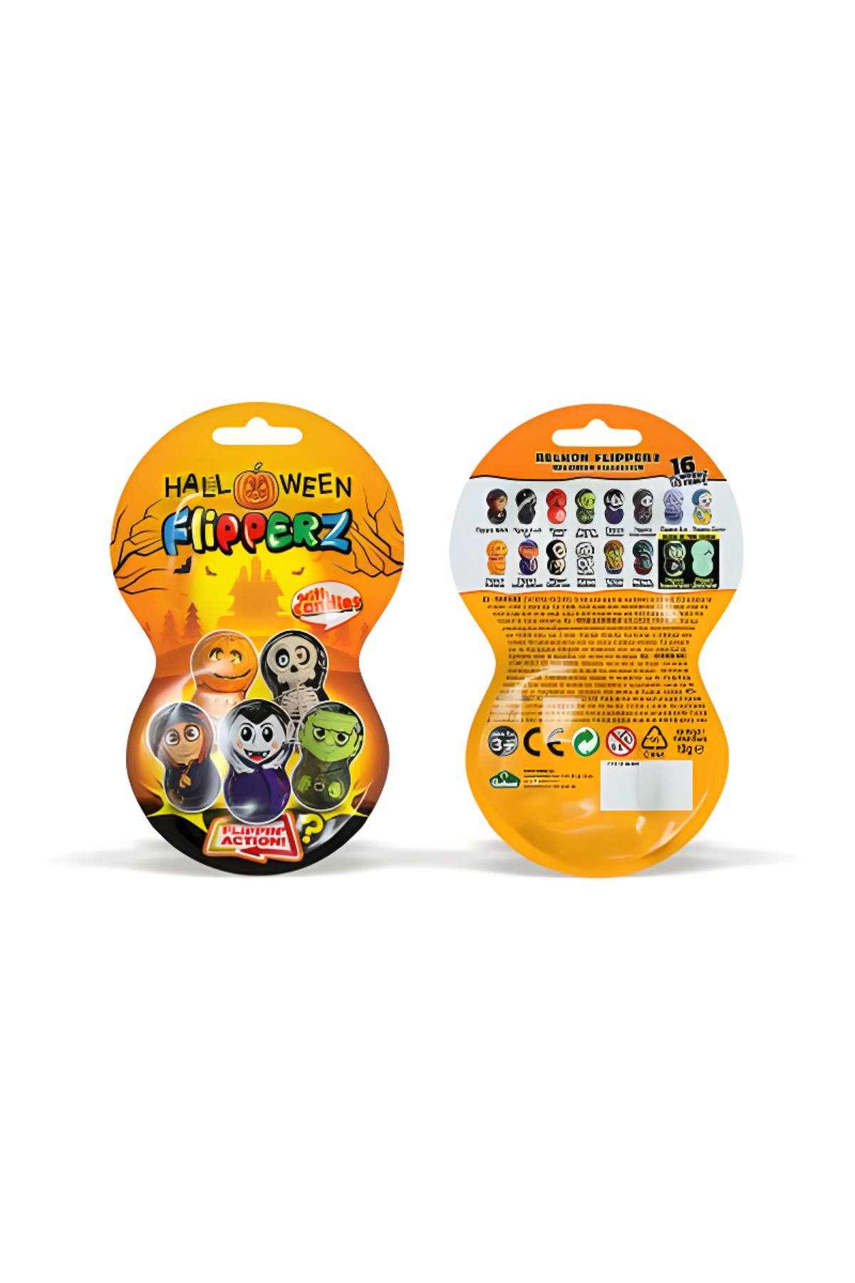 Relkon Flipperz Halloween (Şeker Hediyeli Koleksiyon Figürleri)