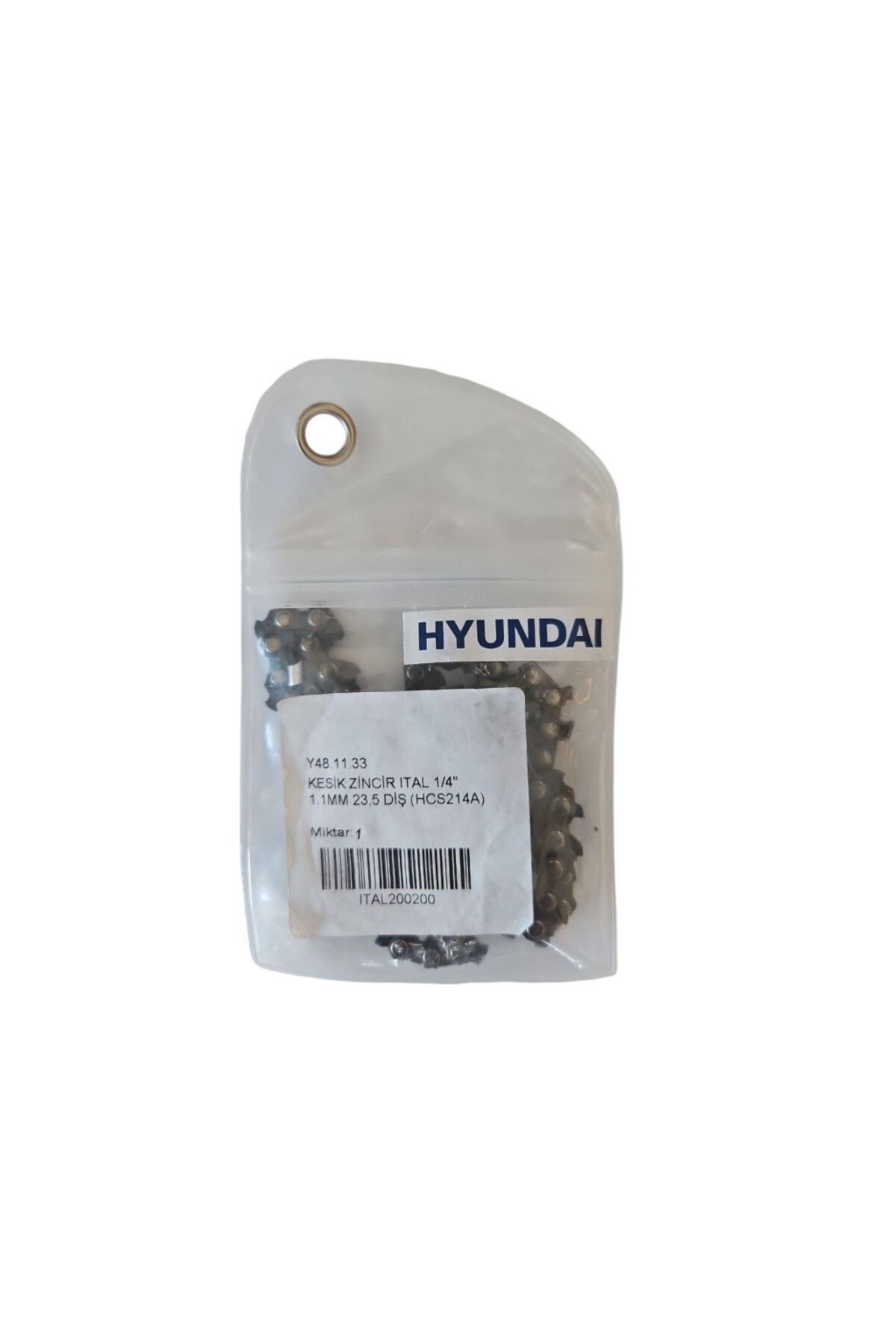 Hyundai Kesik Zincir 1/4'' 1.1mm 23.5 Diş HCS214A uyumlu - Fiyatı