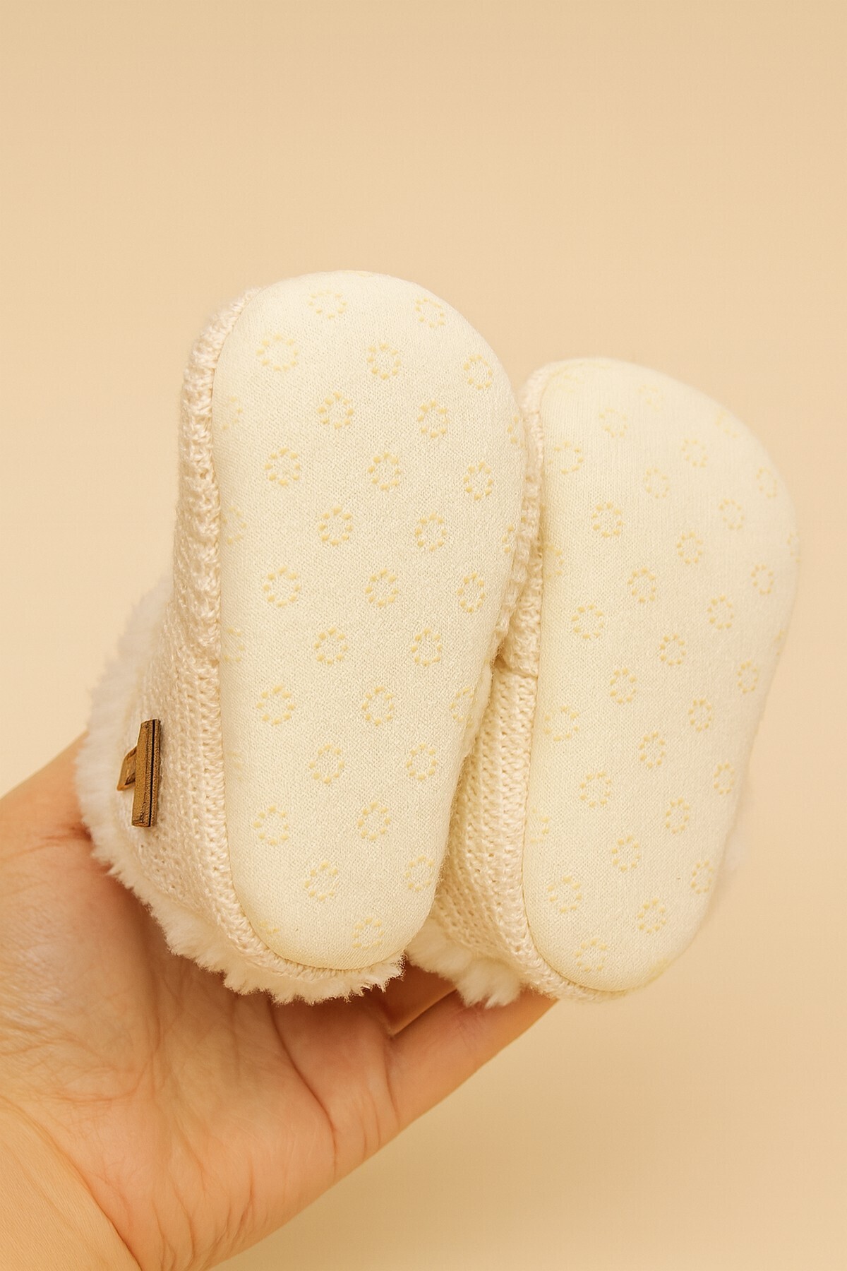 dinamik çocuk Bebek Panduf Patik Triko Wellsoftlu Kaydırmaz Taban (tabanölçü 13cm) Ev Botu Terliği Kreş Ayakkabısı fotoğrafı 2 (önizleme)