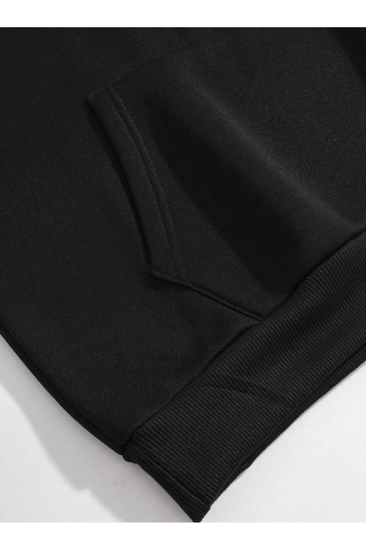 COHERENT Unisex Erkek/Kadın NYC Renkli Özel Baskılı Pamuklu Oversize Kapüşonlu Sweatshirt görsel 4
