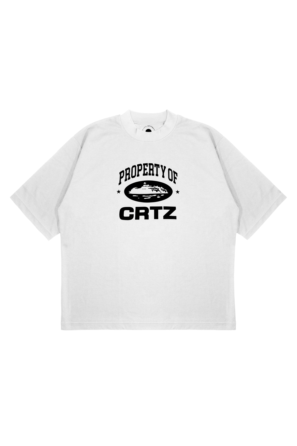 TRAGEDY Unisex Oversize Corteiz Property of Printed Boxy Fit Thick