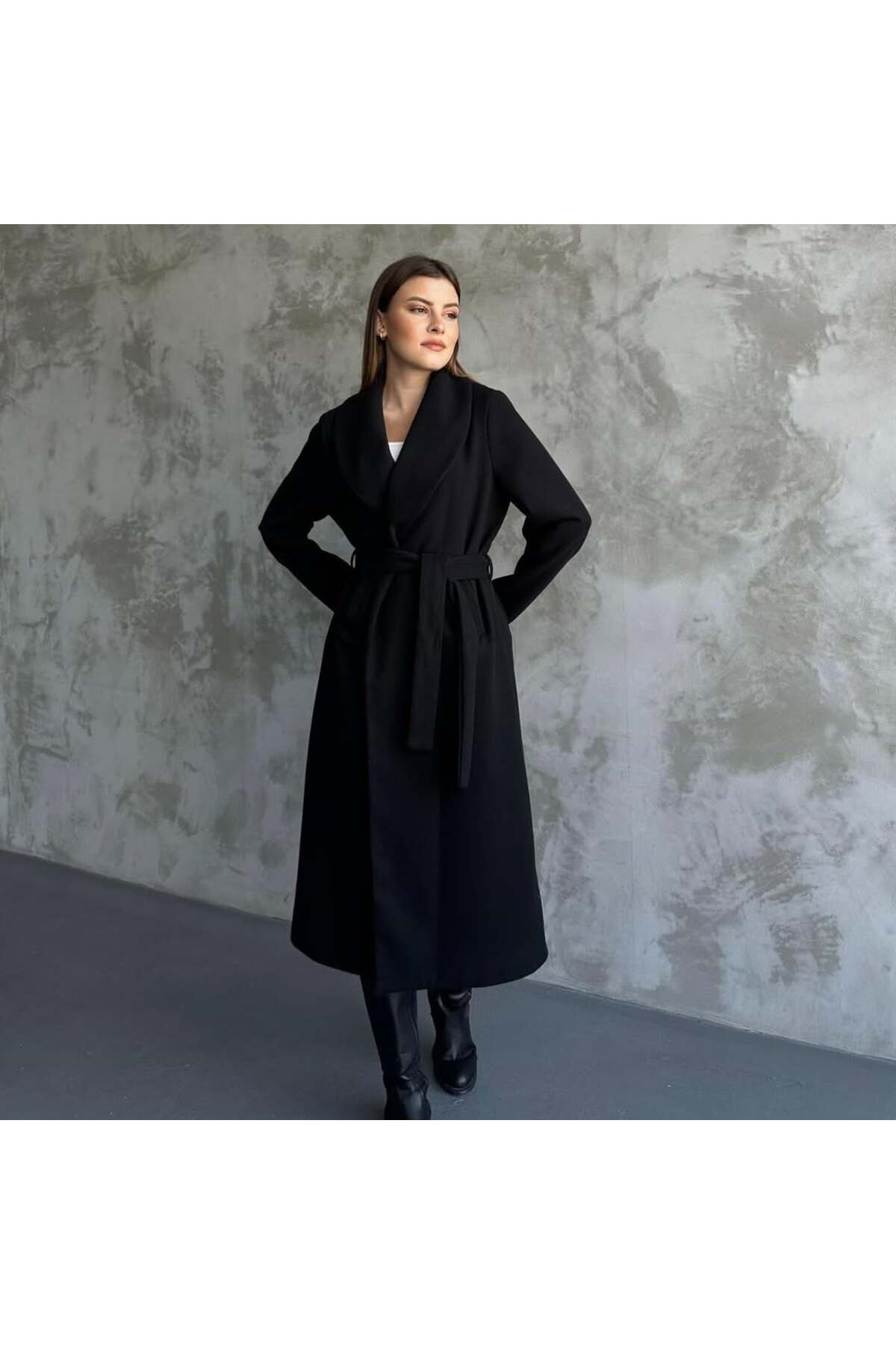 Fibula  Şal yaka kaşe manto