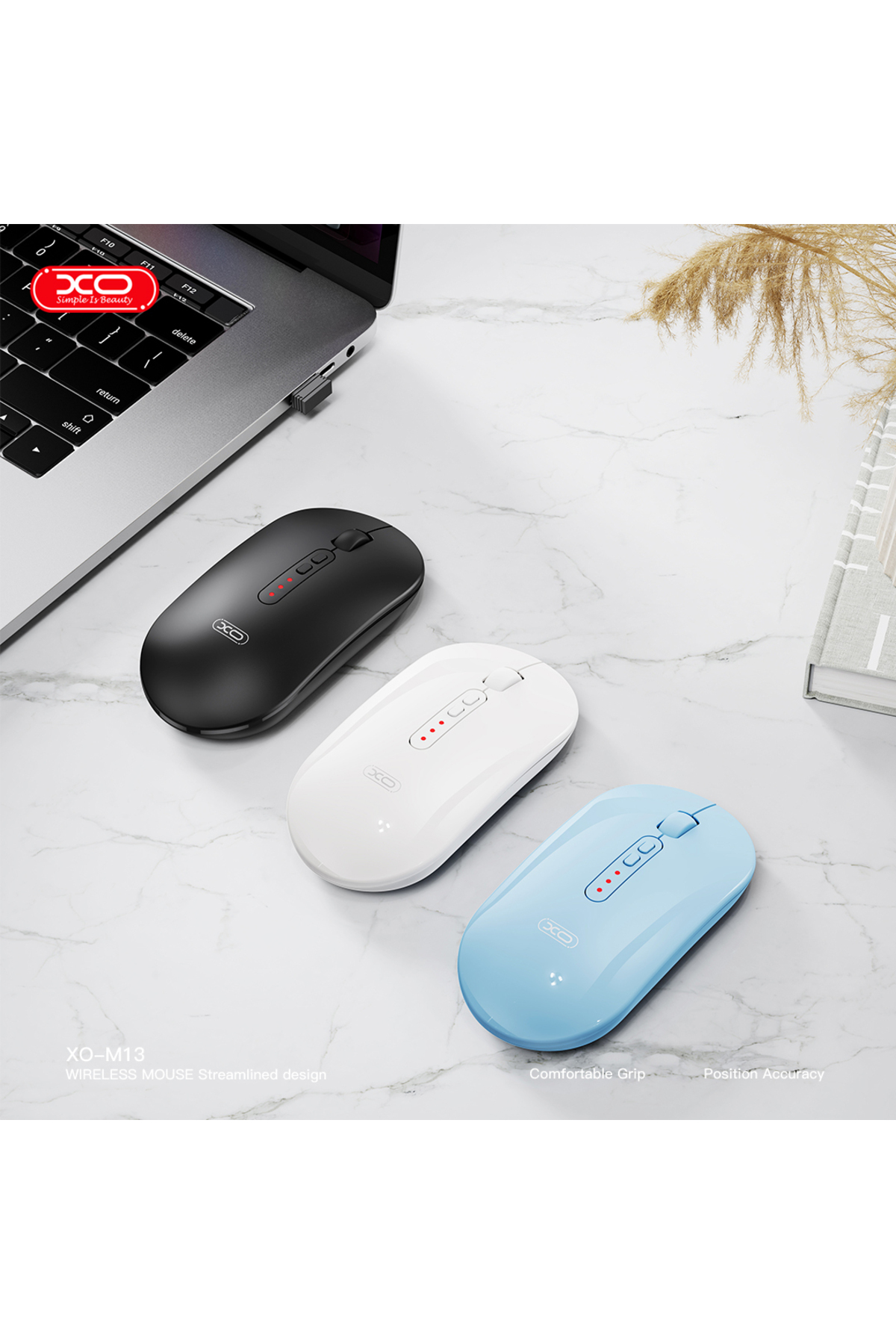Hepsicinde XO-M13 Tri-Mode Kablosuz Aerodinamik Bluetooth Wireless
