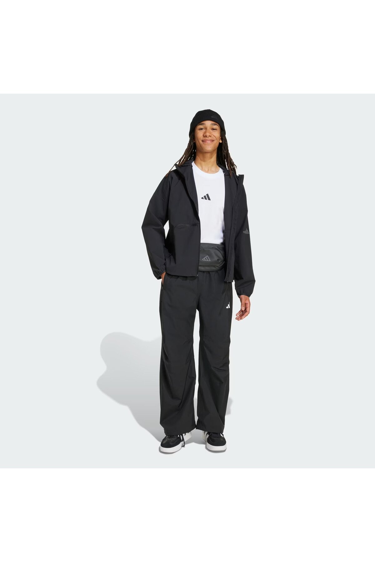 بارانی و بادگیر مردانه راسته آستین استاندارد | آدیداس adidas JM3936 - تصویر 3