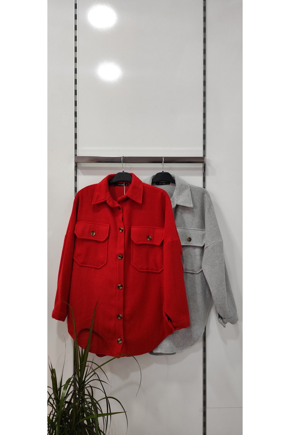 Hanım Zade Butik Emet Polar Gömlek