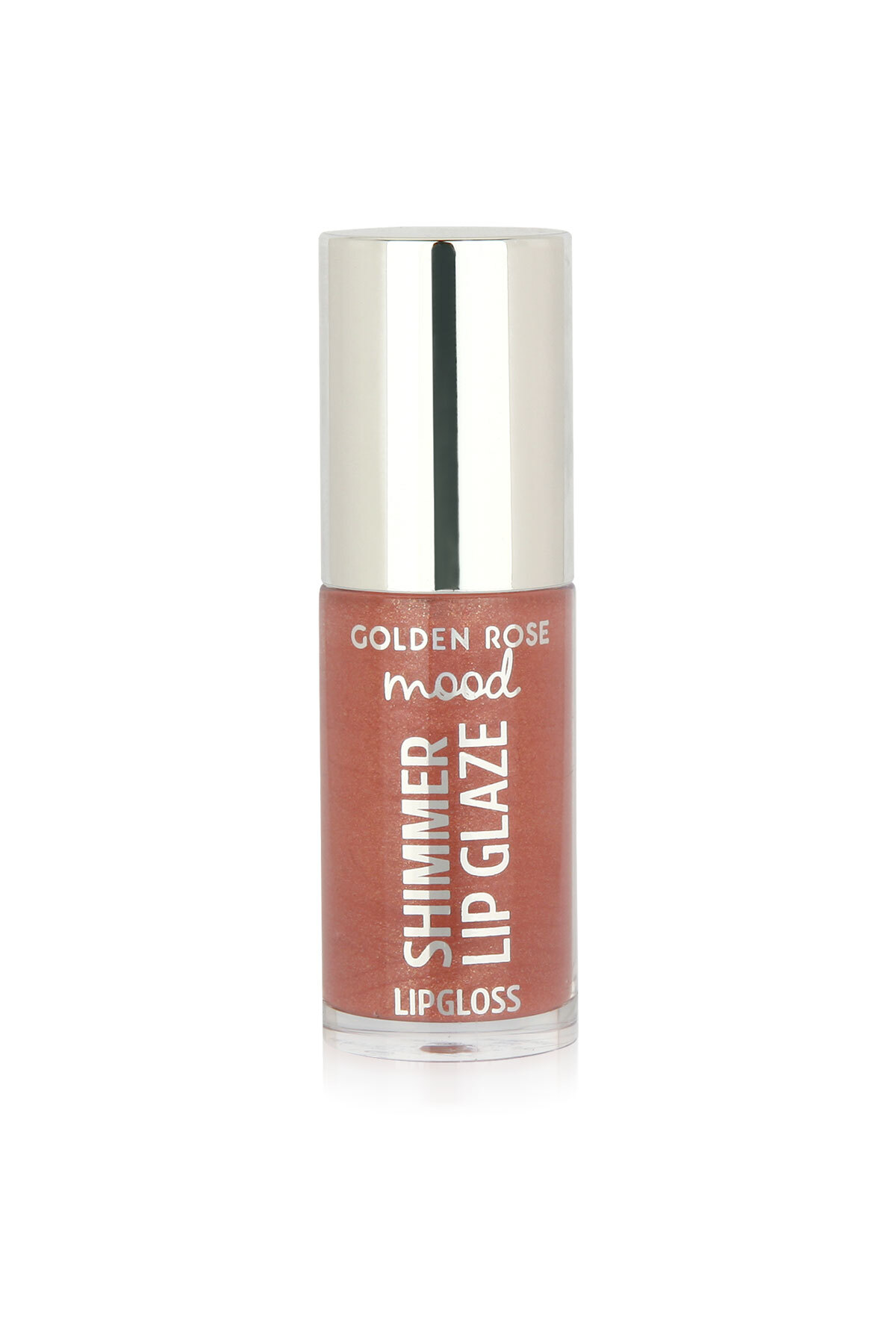 Mood Shimmer Lip Glaze Lipgloss - 253 Sunset Glaze - Nude Dudak Parlatıcısı — صورتی SHM_1 — تصویر 2 از 4