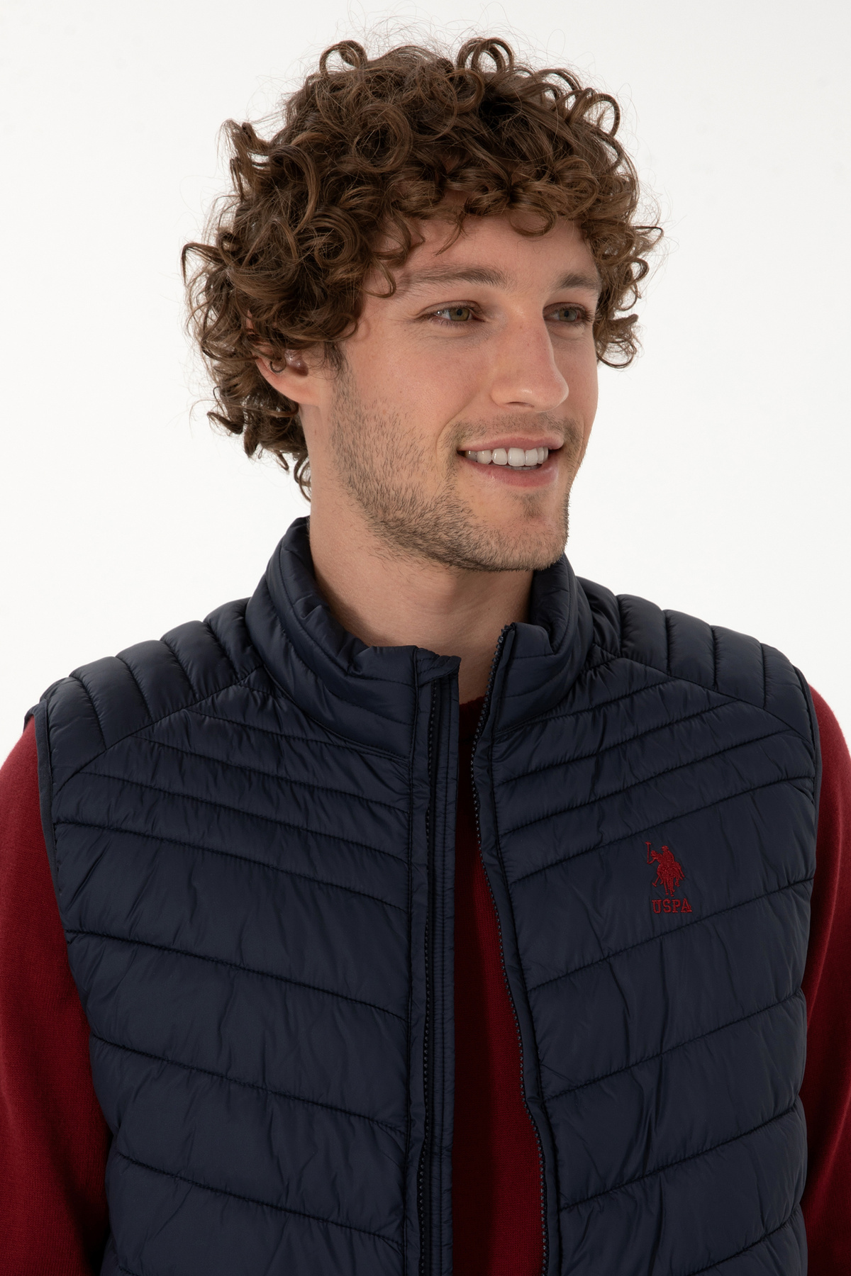 U.S. Polo Assn. Erkek Lacivert Yelek 50312012-VR033 görsel 2