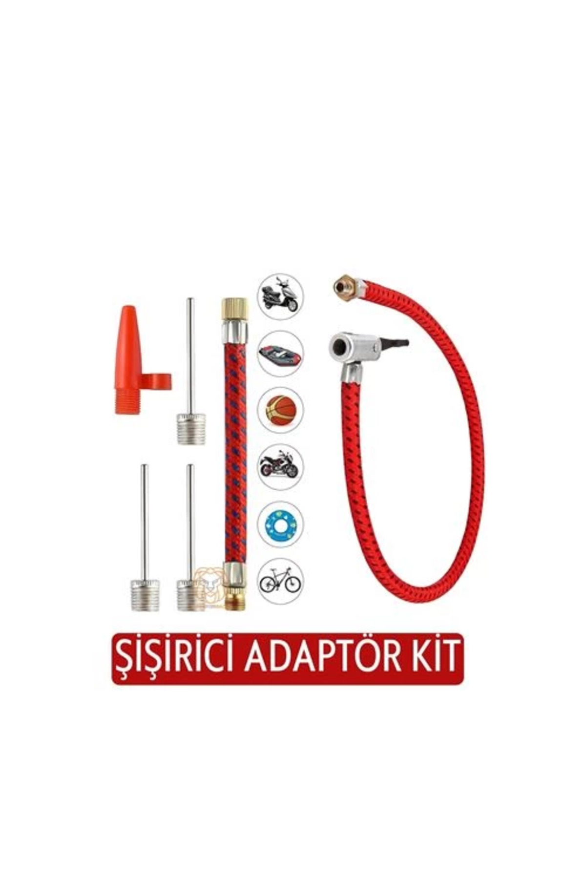 PAZAR DÜNYASI BFS El Ayak Pompaları İğne Hortum Şişirme Kiti