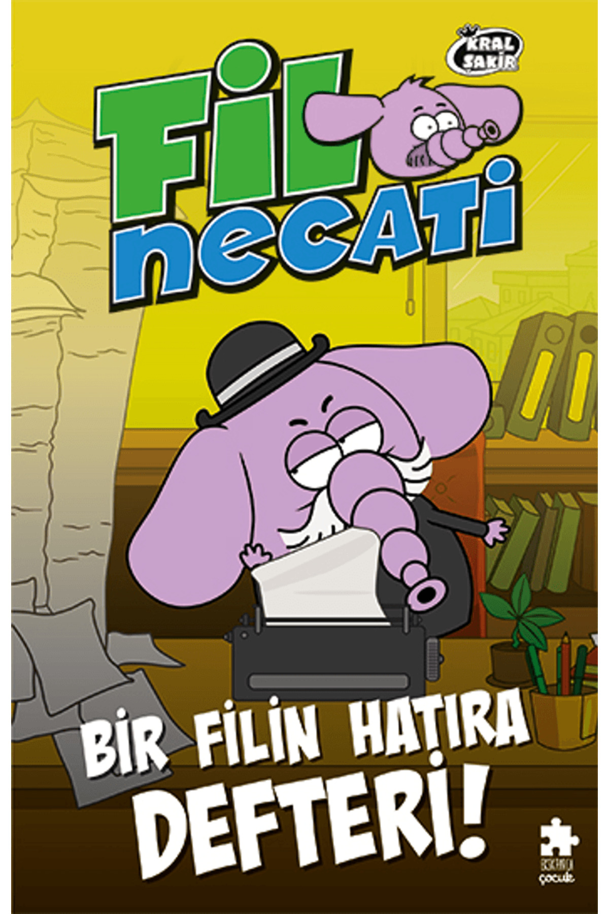 Eksik Parça Yayınları Fil Necati 10 - Bir Filin Hatıra Defteri / Varol Yaşaroğlu / Eksik Parça Yayınları / 9786255874498