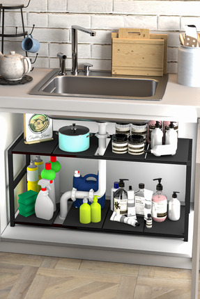 Taşdibi Home LAVABO ALTI PLASTİK GENİŞLETİLEBİLİR DÜZENLEYİCİ