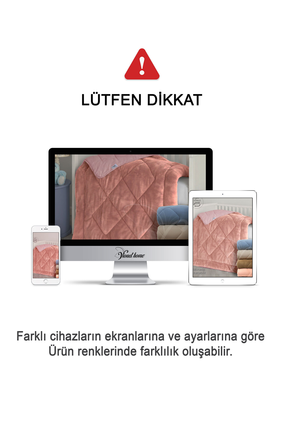 Vionel Home Lüks Welsoft Bebek Yorganı | 100x150 cm | Çift Taraflı Kullanım | Kuzu Tüyü Yumuşaklığı fotoğrafı 5 (önizleme)