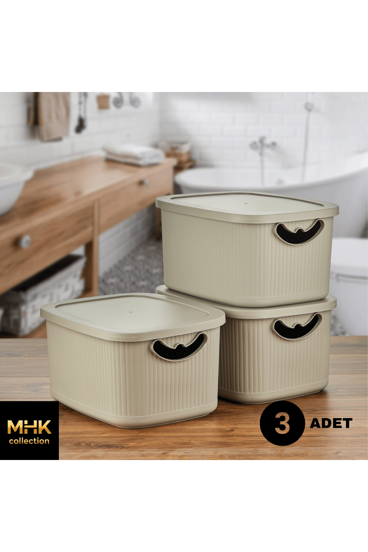 MHK Collection 3'lü Saklama Kabı Seti - Fiyatı, Yorumları