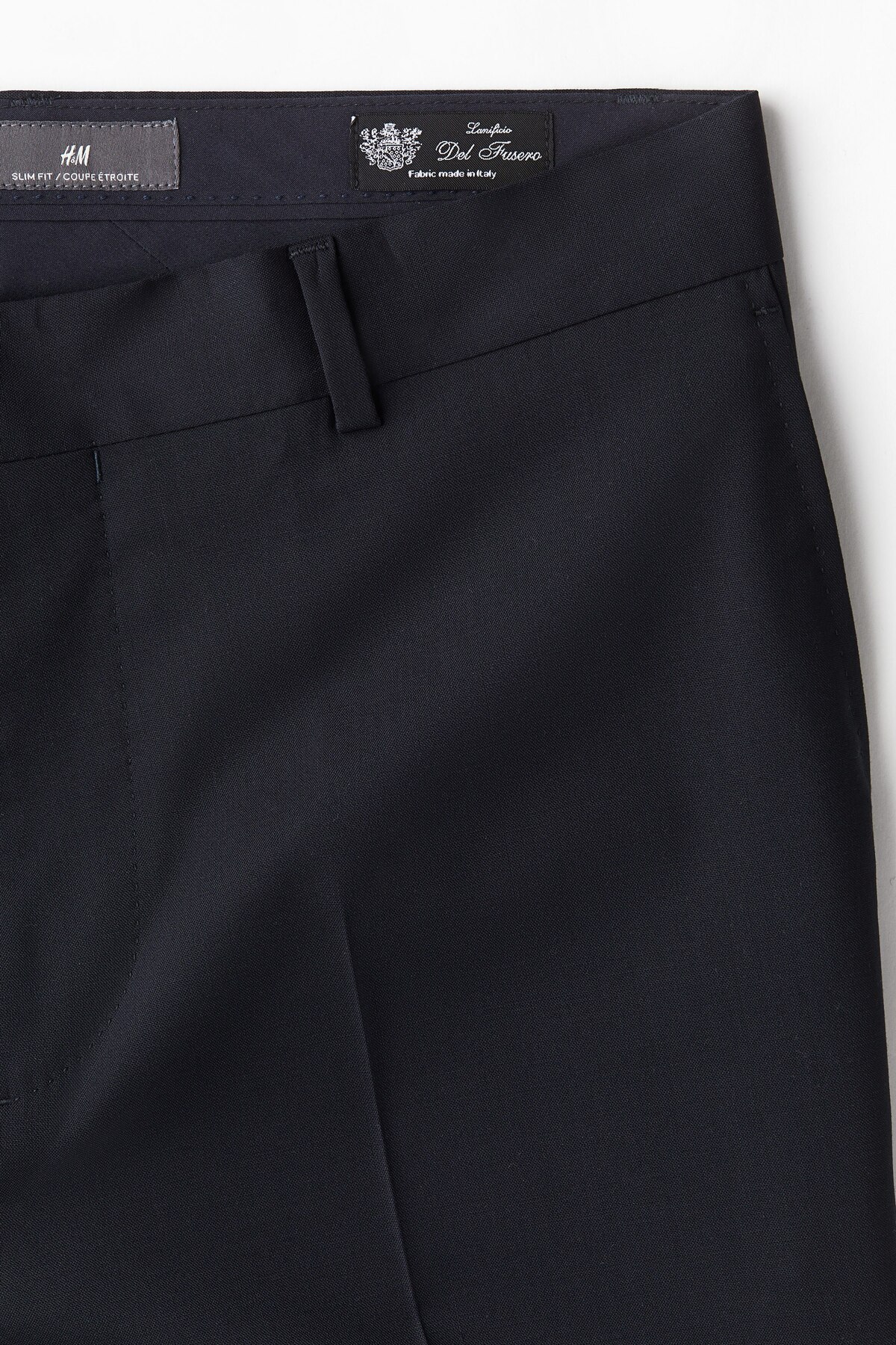 H&M Slim Fit Takım Pantolonu görsel 7